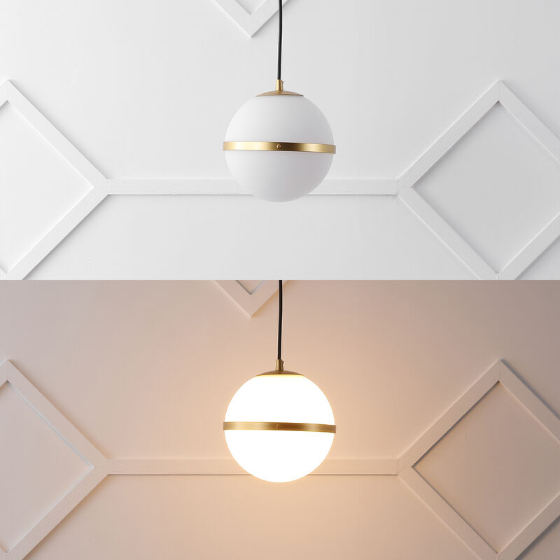 Porter 8" Modern Minimalist Globe LED Pendant Light