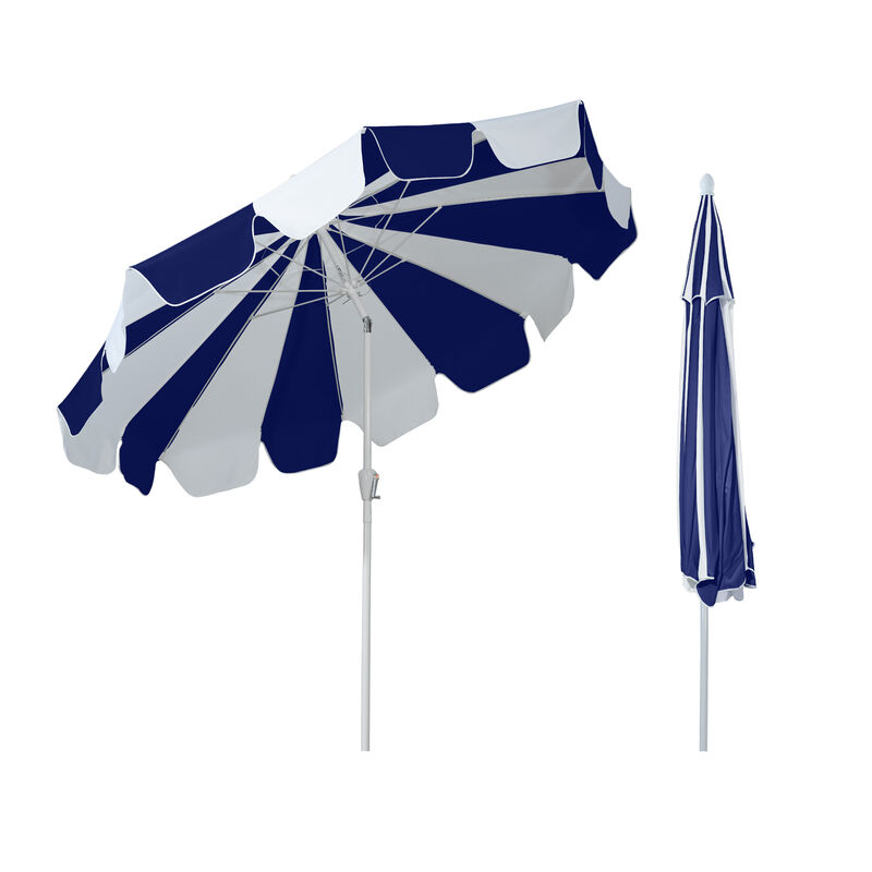 Mondawe 10 ft. Pagoda Patio Umbrella with Crank Lift & Tilt Adjustable in Black image number 0