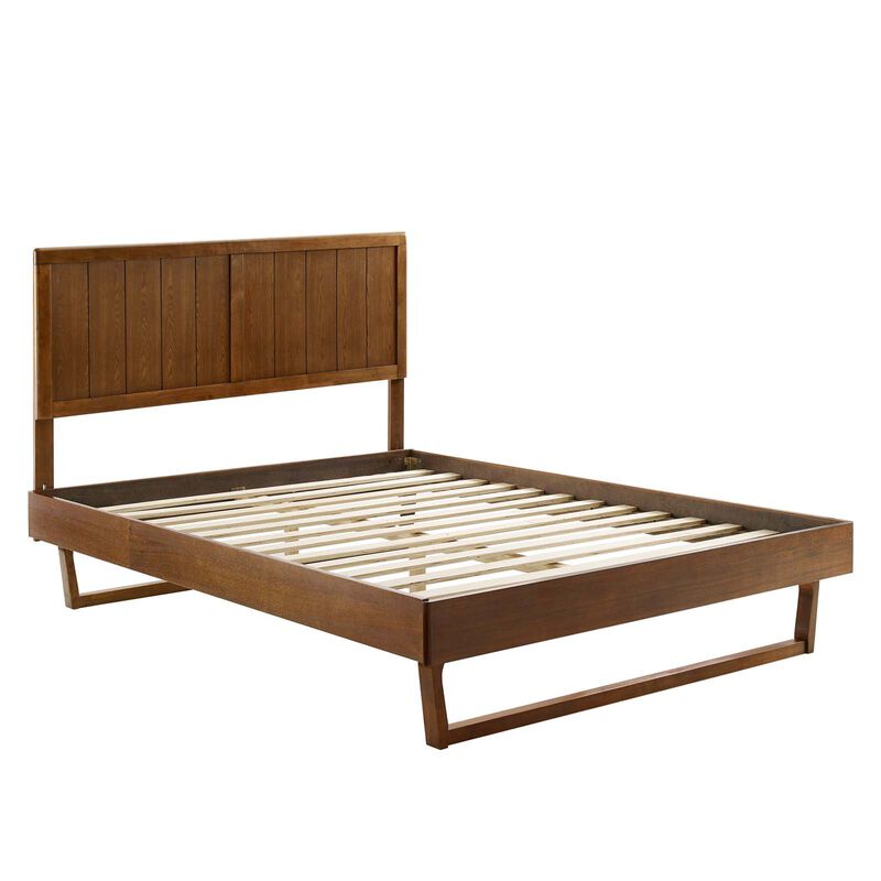 Modway - Alana Queen Wood Platform Bed with Angular Frame image number 2