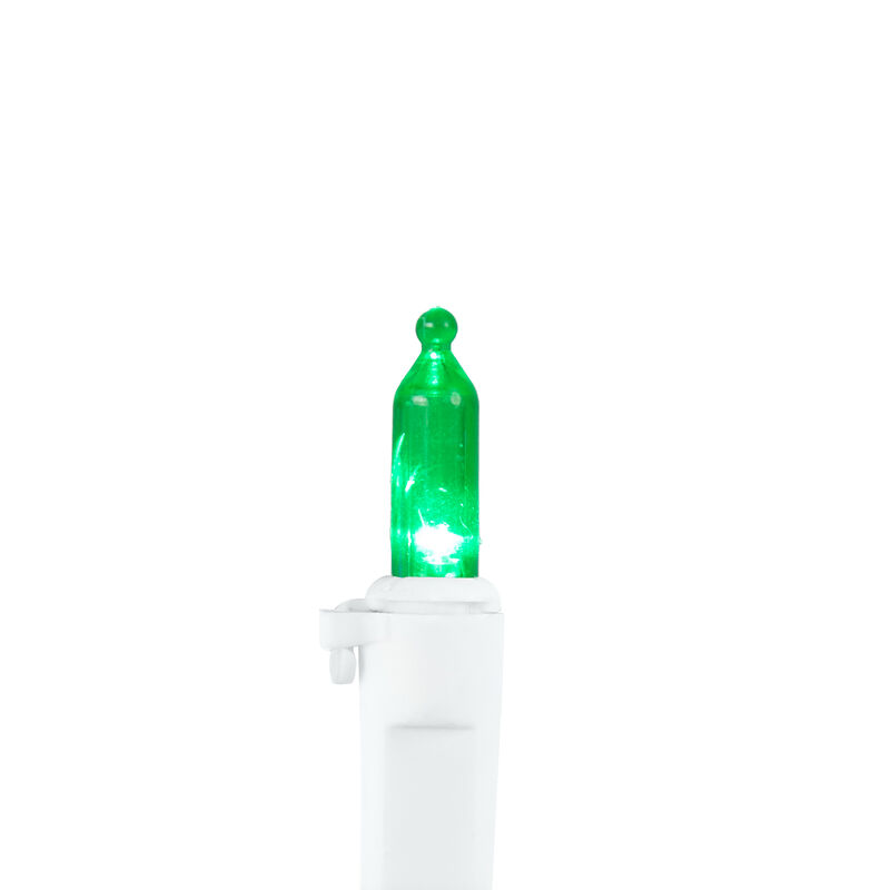 35-Count Multi-Color LED Mini Christmas Light Set 11.25ft White Wire image number 4