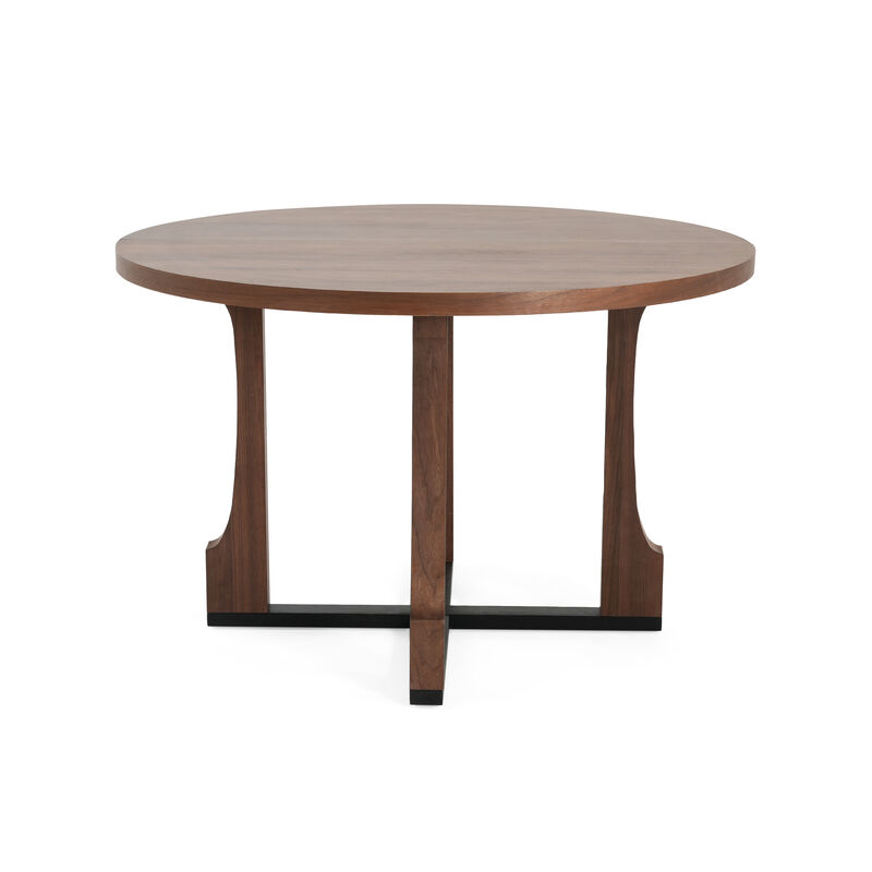 Merax Round Farmhouse Dining Table