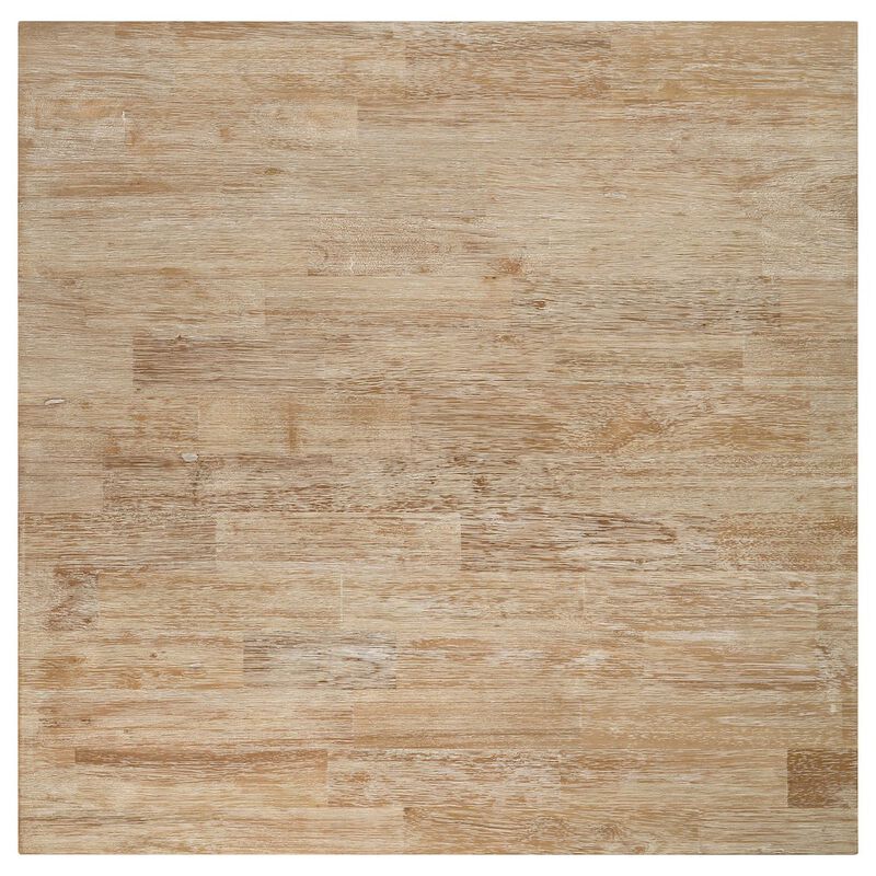 Coaster Hollis Square Wood Coffee Table With Shelf Brown and White