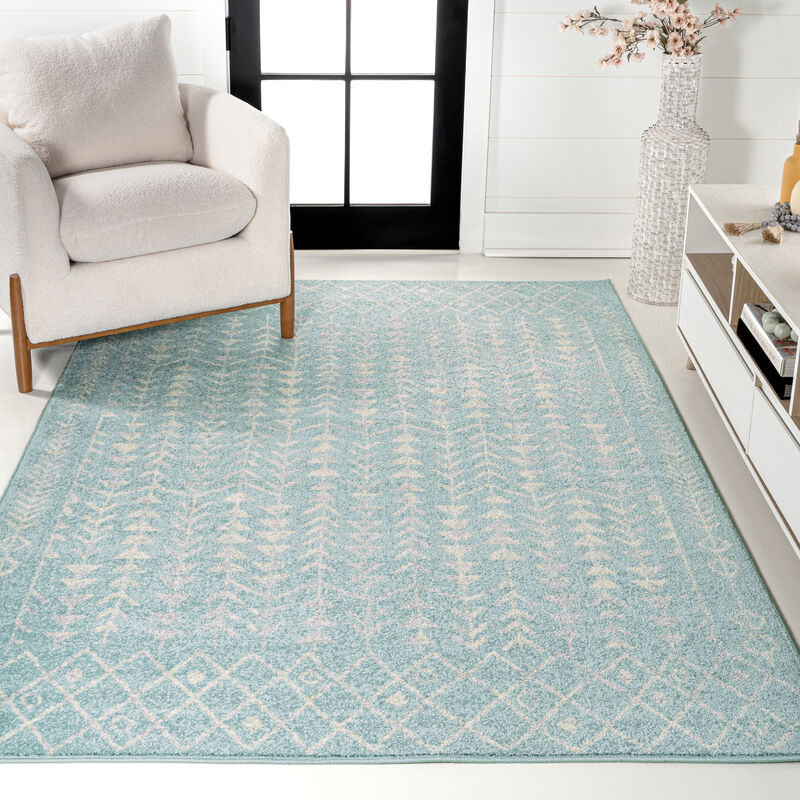 Ziri Moroccan Geometric Area Rug