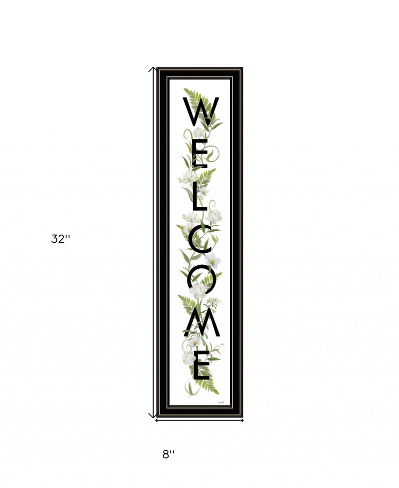 HomeRoots Welcome Sign II 3 Framed Print Wall Art image number 2