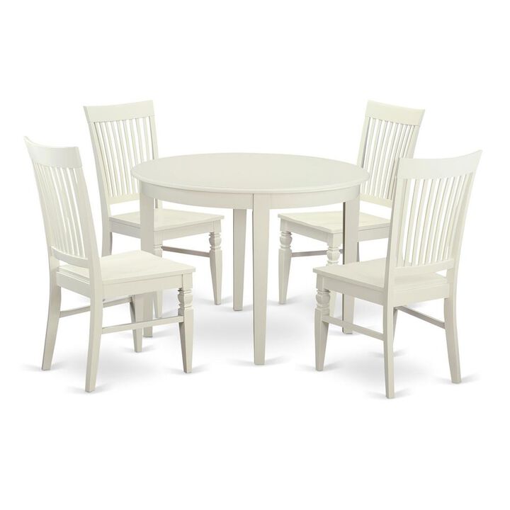 5 PcKitchen Table set for 4-Table and 4 Dining Chairs