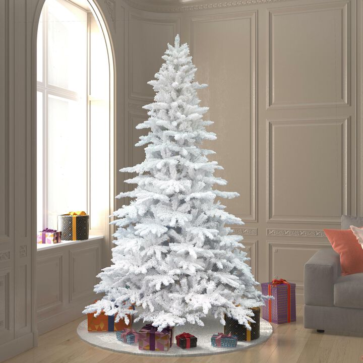 Vickerman Flocked White Spruce 1650Tips -