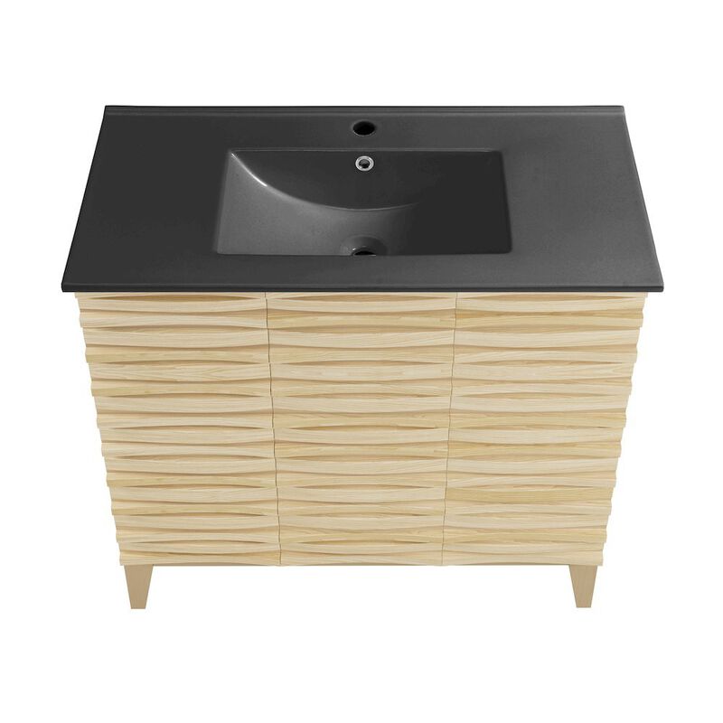 Cascade 36" Freestanding Bathroom Vanity with Sink Top image number 2
