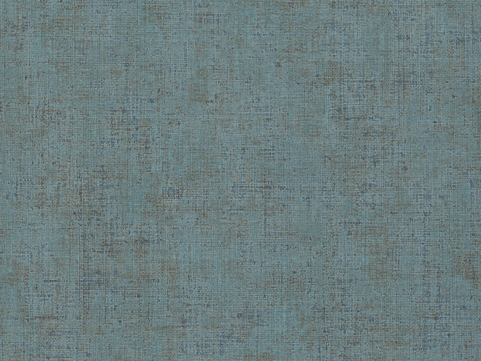 Alma Blue Faux Weave Wallpaper