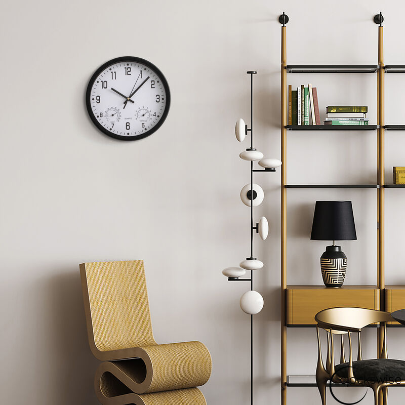 Clockswise 10-inch Non-Ticking Quartz Wall Clock