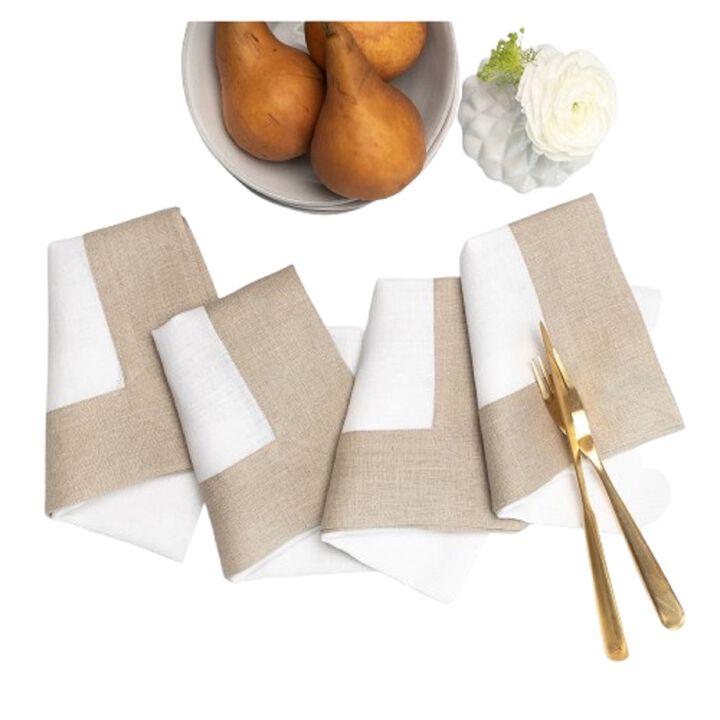 Linen Dinner Napkins - Contempo