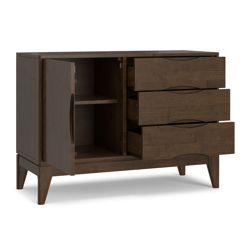 Simpli Home Harper 3 Drawer Sideboard image number 4