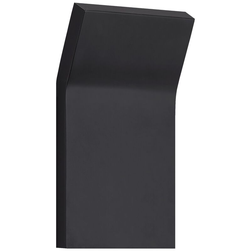 Bend Medium Square Light in Matte Black