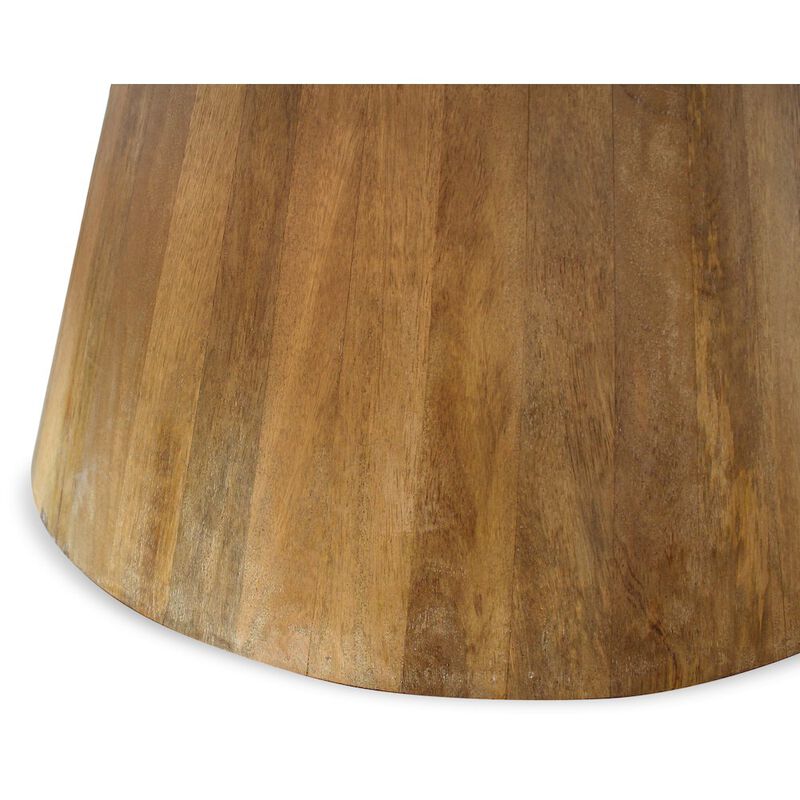 Alex Hamilton Jaden 60 Round Dining Table in Natural Finish