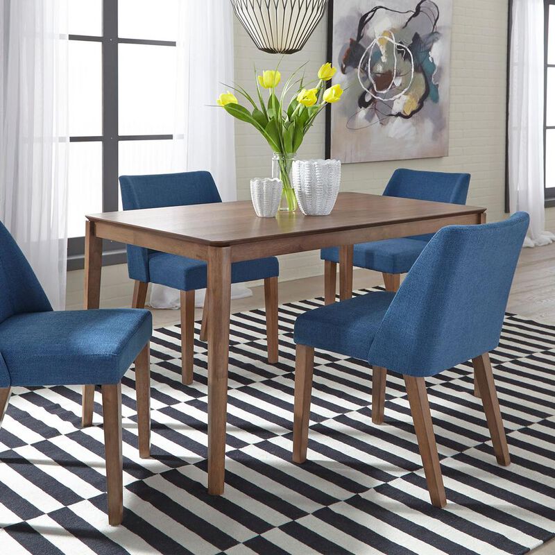 Liberty Furniture Space Savers Nido Chair - Blue (RTA) in Satin Walnut image number 5