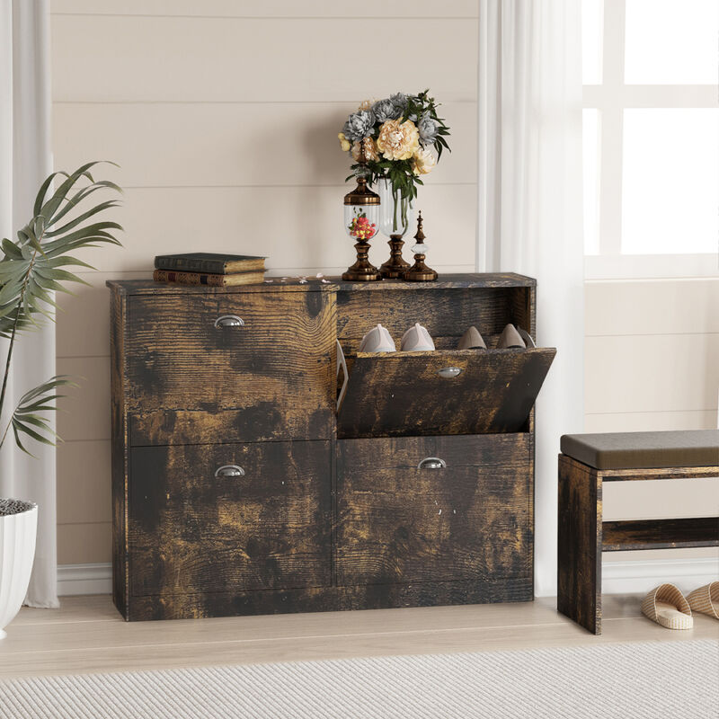 Thin Hidden Entryway Shoe Cabinet image number 3