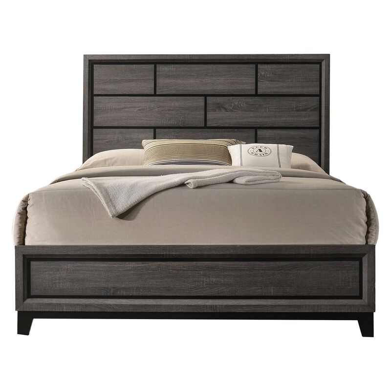 Bedroom Set, Wood, 3 Piece Set with 2 Nightstands image number 2