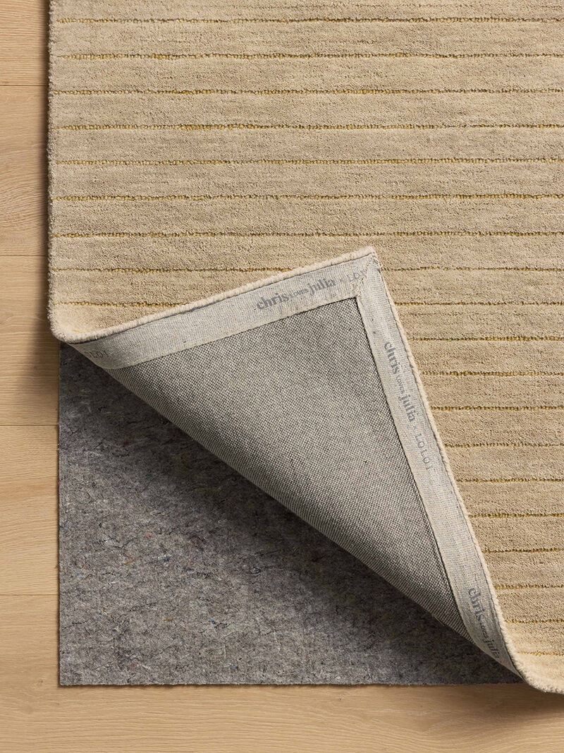 Henry HEY01 Beige/Wheat 5' x 7'6" Rug by Chris Loves Julia x Loloi image number 5