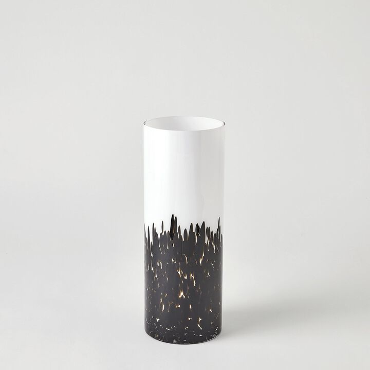 Confetti Vase Black/White-Small