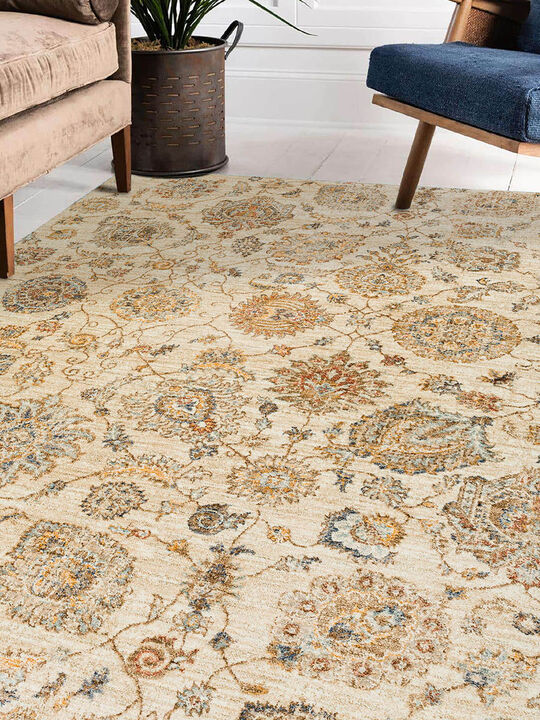 Bergama BE5 Ivory 7'10" x 10' Rug