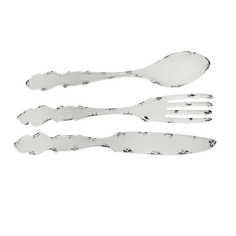 30 In Large Utensil Wall Art Decorative Knife Spoon Fork Farmhouse Kitchen Decor image number 2