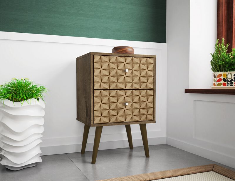 Liberty 2.0 Nightstand in Brown Pattern