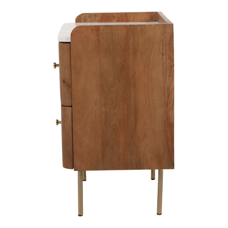 Marble Crest 2-Drawer Accent Table image number 4