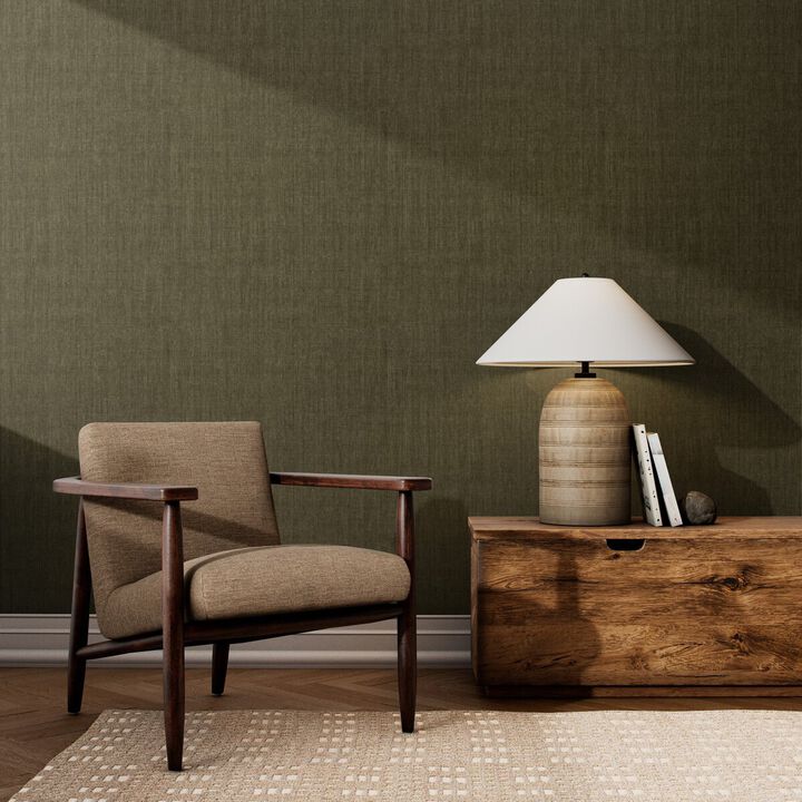 Cloth Wallpaper by FH Art Studio - Cloth Olive I