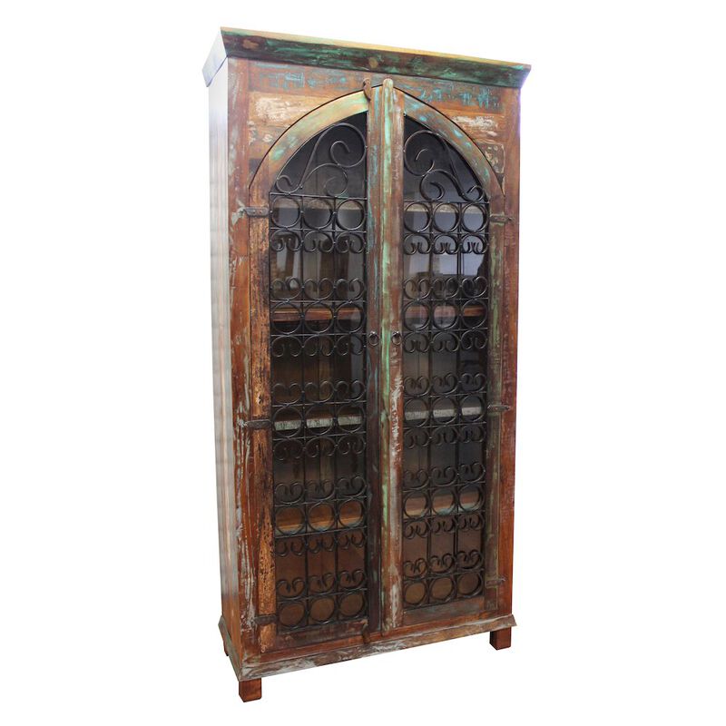 Trinidad Iron Jali Tall Cabinet image number 3