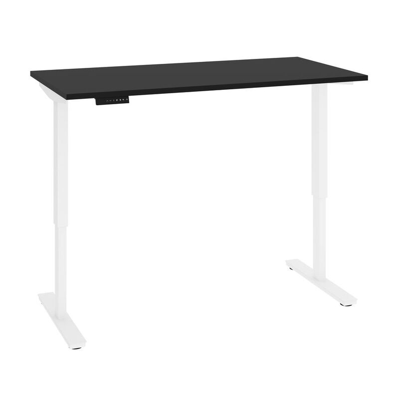 Bestar Viva 60W x 30D Electric Standing Desk , Black