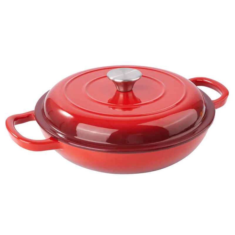 3 Quart Enameled Cast Iron Dutch Oven with Lid image number 2