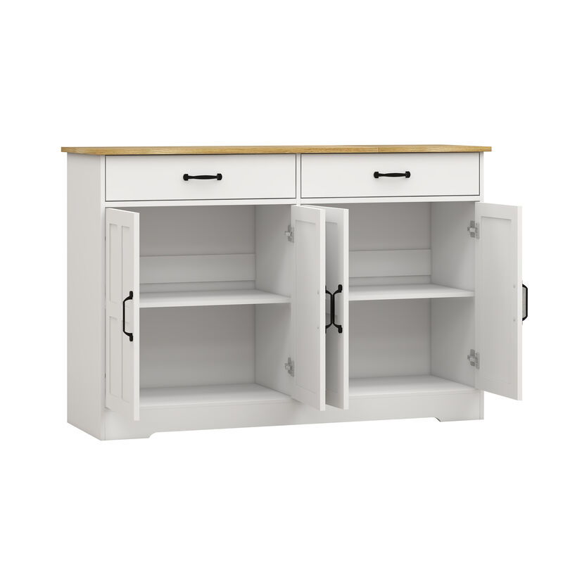 Gwazet Sideboard Buffet Cabinet image number 8