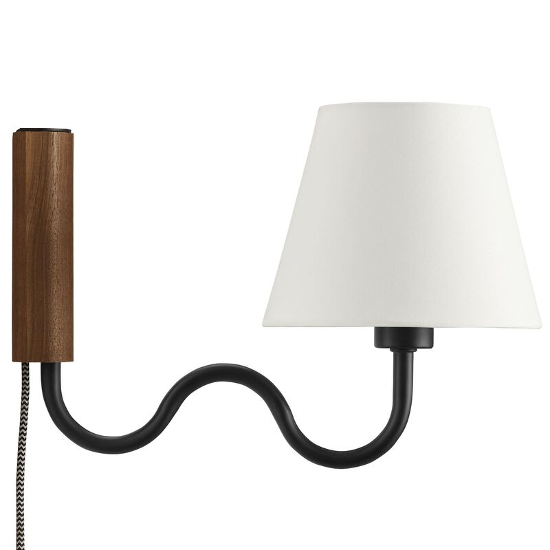 Sunlit Squiggle Arm Wall Sconce image number 0