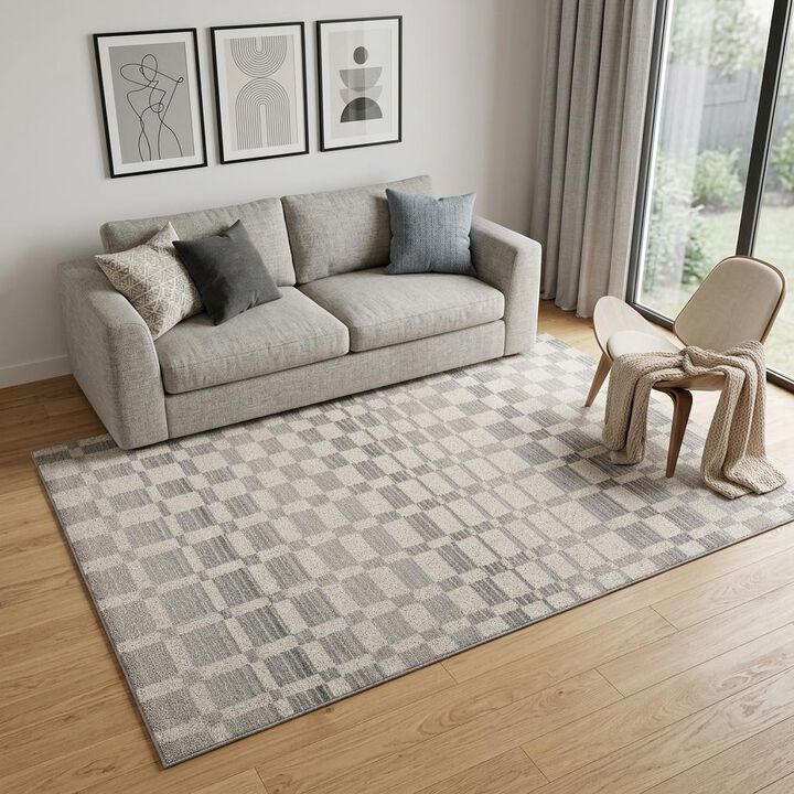 HomeRoots Moroccan Distressed Area Rug
