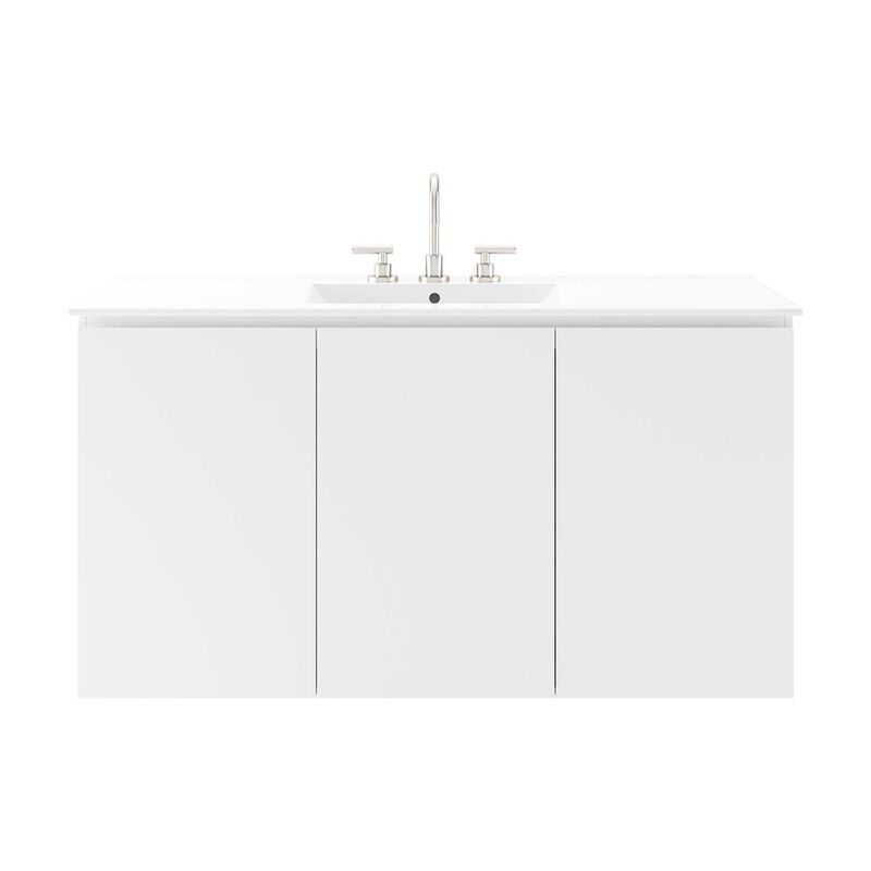 Bryn 48" Wall-Mount Bathroom Vanity image number 5