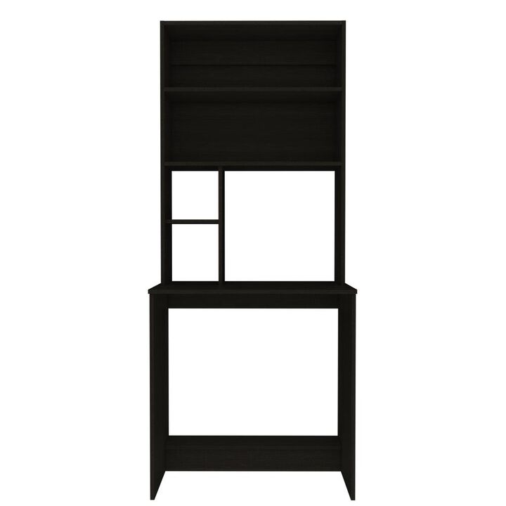 Xalo Computer Hutch Desk In Black