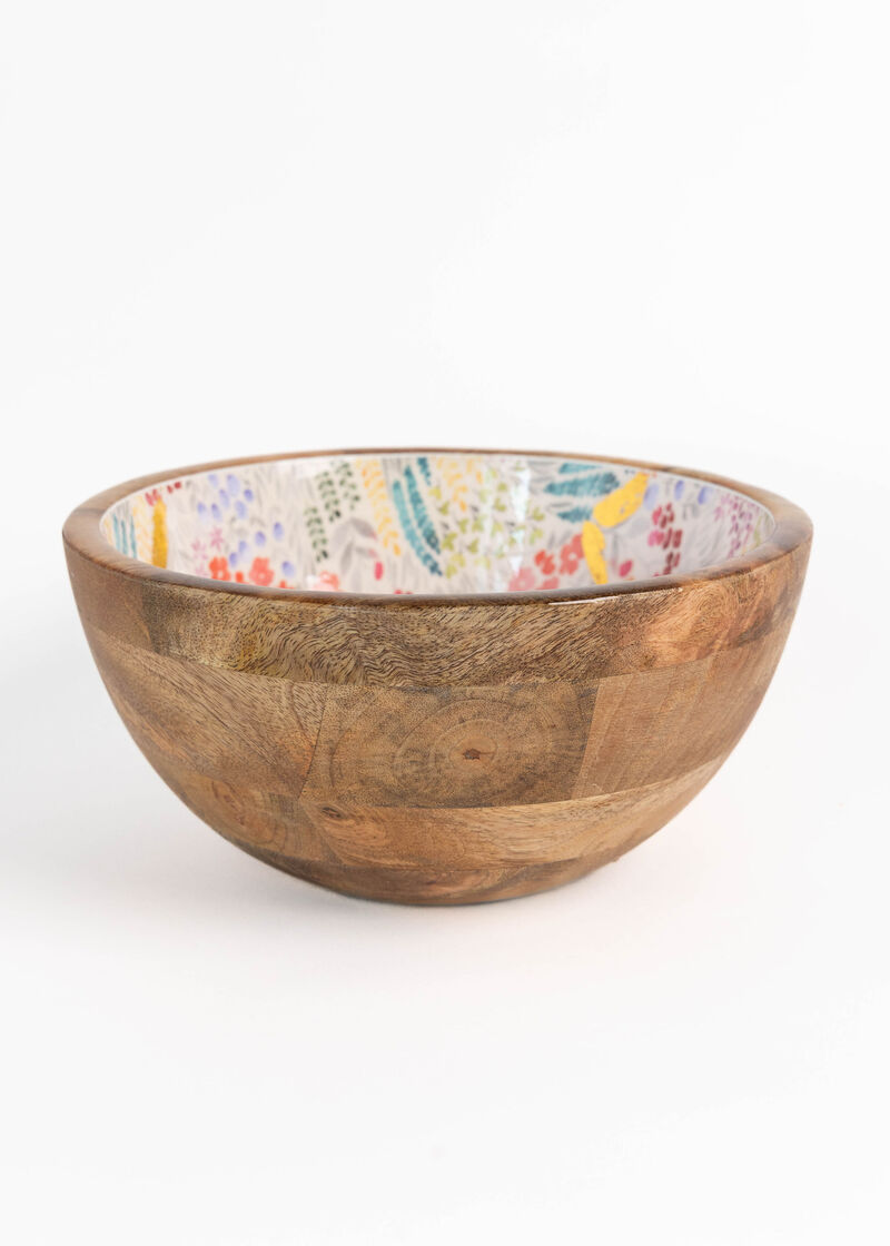 Jeanne Fitz Large Floral Gold Foil Bowl, Medium