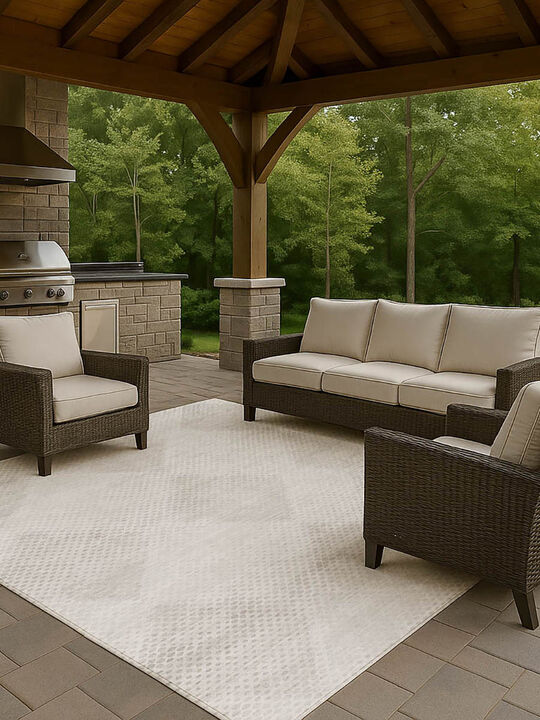 Trevi TV4 Ivory 3' x 5' Rug