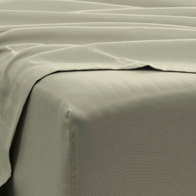 Hivvago Queen Size Sage 6 PCS Soft Wrinkle Resistant Microfiber/Polyester Sheet Set