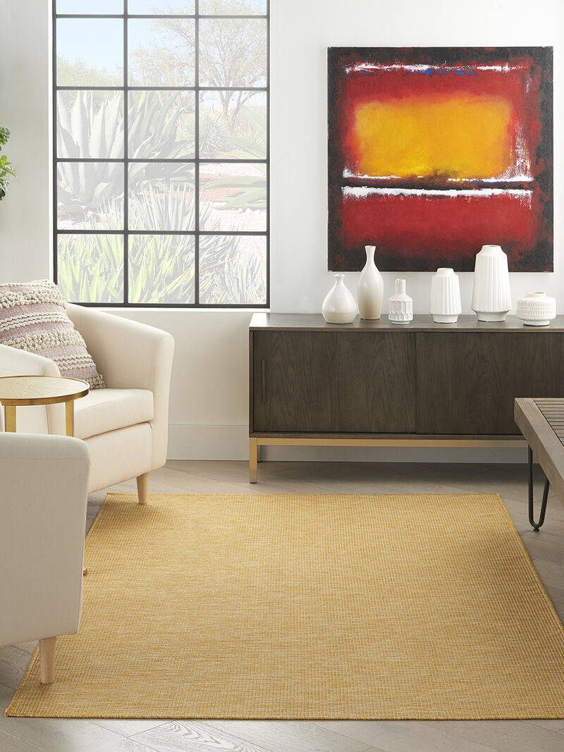 Positano POS01 Yellow 5' x 7' Rug image number 1