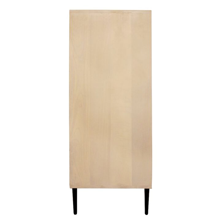 Ren 4-Drawer Chest in Aged Natural