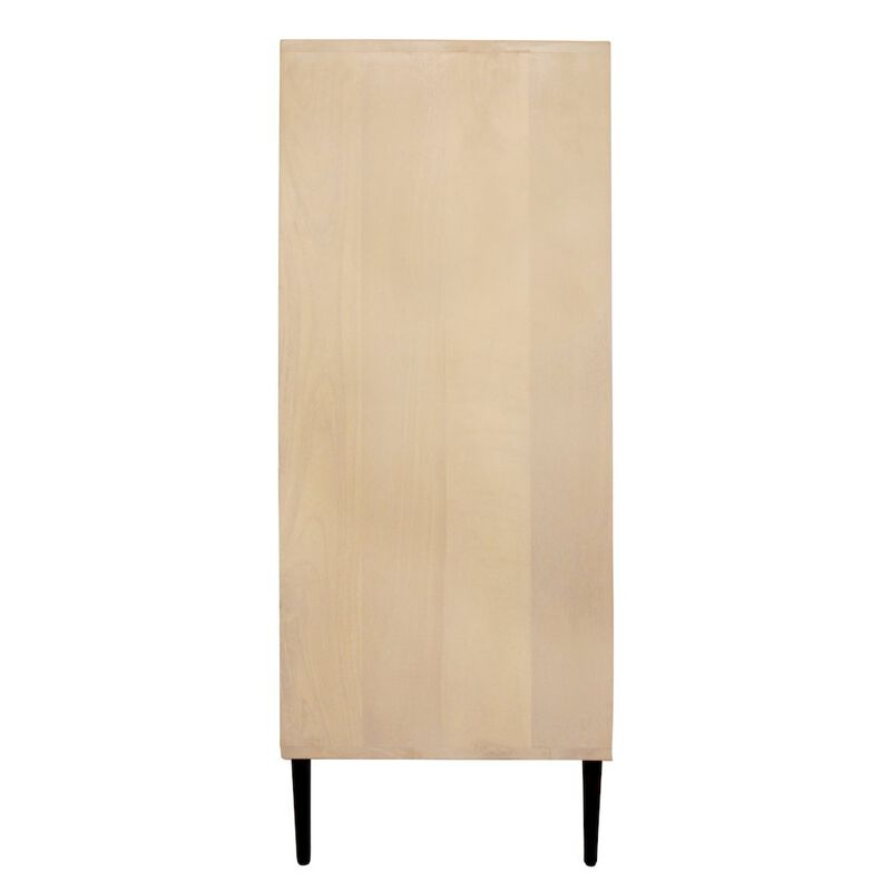 Ren 4-Drawer Chest in Aged Natural