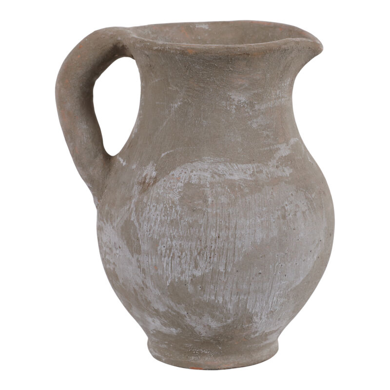 7x6" Terracotta Jug Vase image number 4
