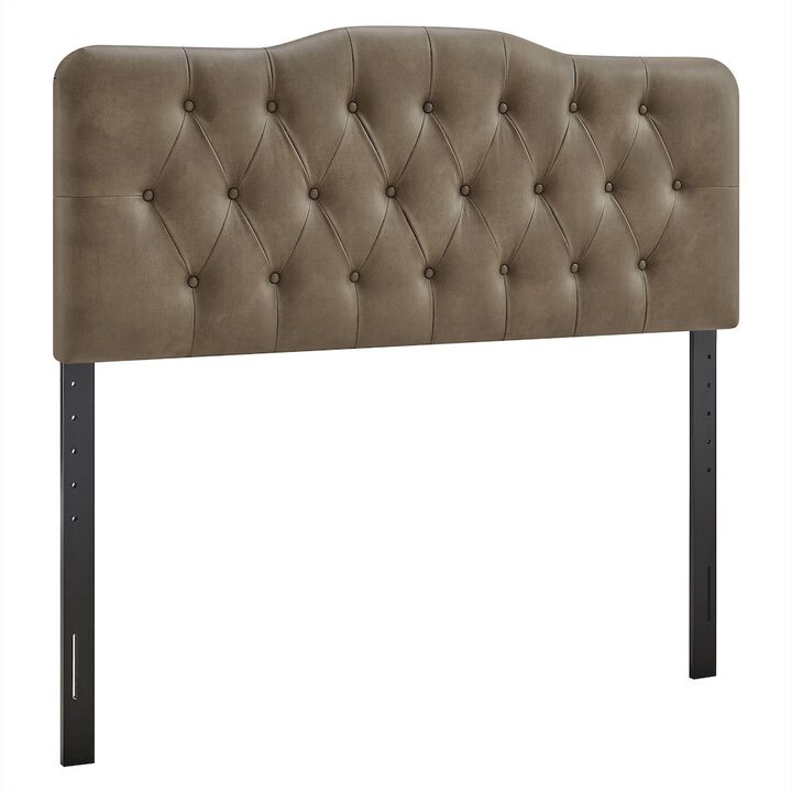 Annabel Vegan Leather Full Headboard