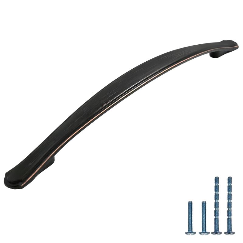 AOOTOCH 10 Pack Oil Rubbed Bronze Kitchen Cabinet Handles Cabinet Pulls 6.3 inch Hole Center Cabinet Hardware Drawer Handles for