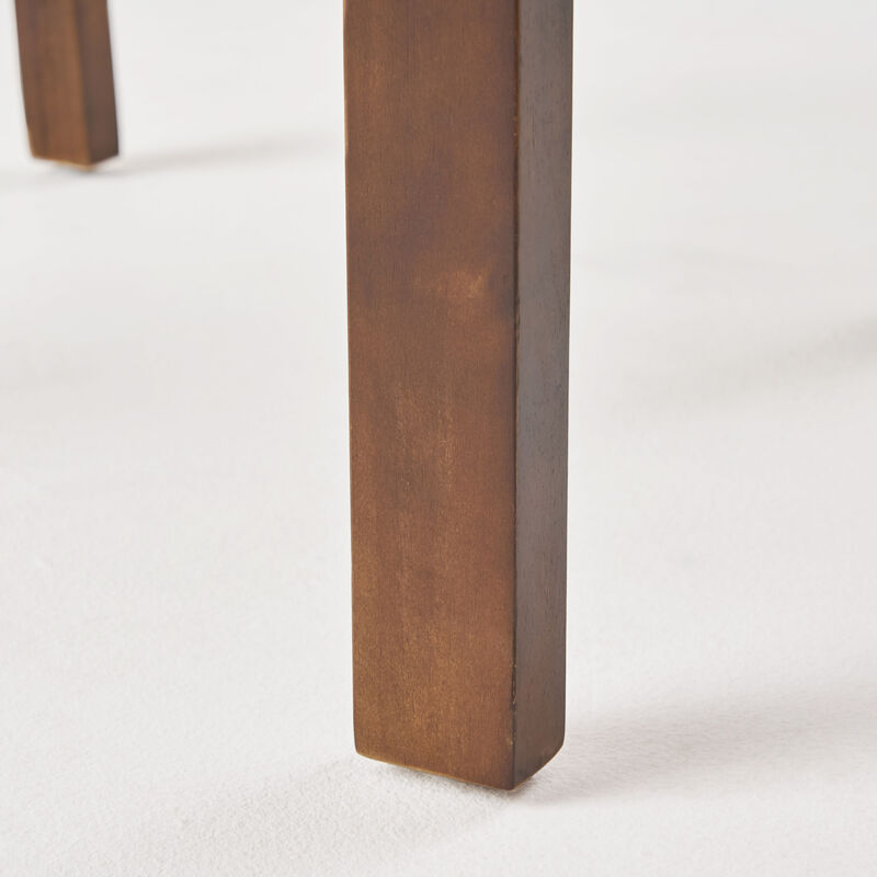 Merax Acacia Wood Outdoor Indoor Dining Chairs 2PCS