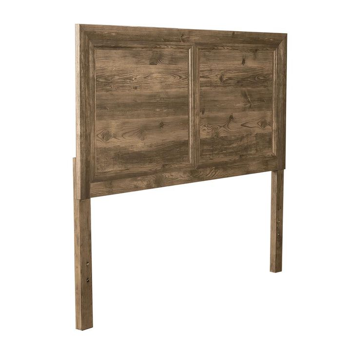 Liberty Furniture Ridgecrest Queen Panel Headboard in Cobblestone