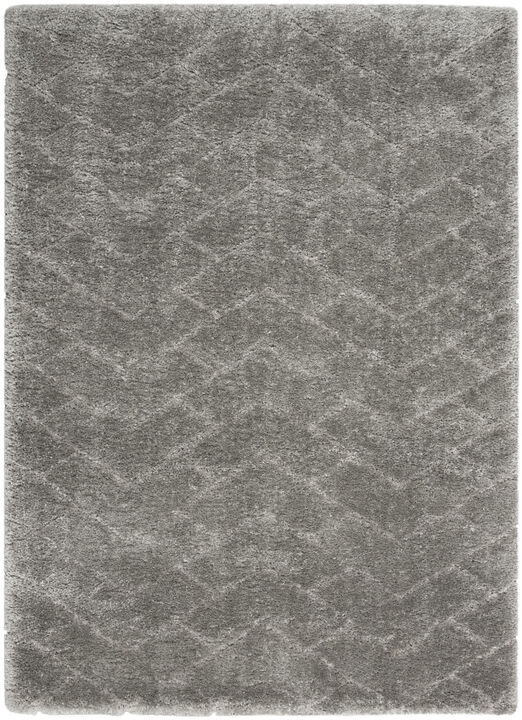 HomeRoots Chevron Shag Area Rug