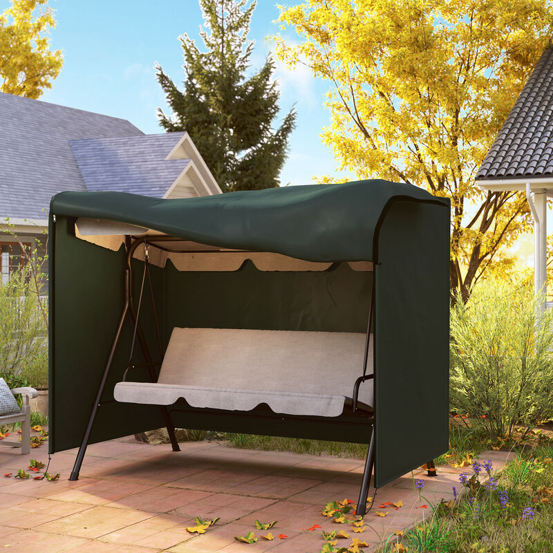 Hivvago UV, Water, and Dust-Resistant Patio Swing Cover image number 7