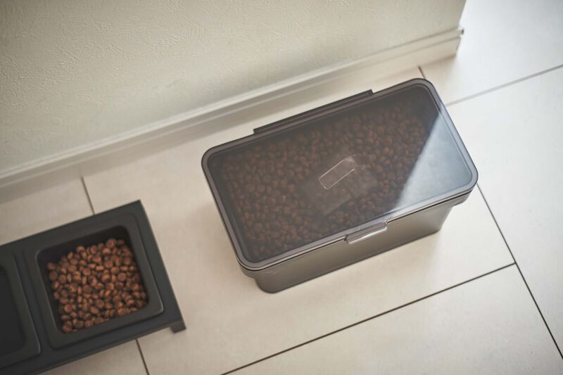 Airtight Small Pet Food Container - Black