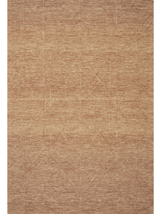 Sarah SAR04 Terracotta 8'6" x 12' Rug